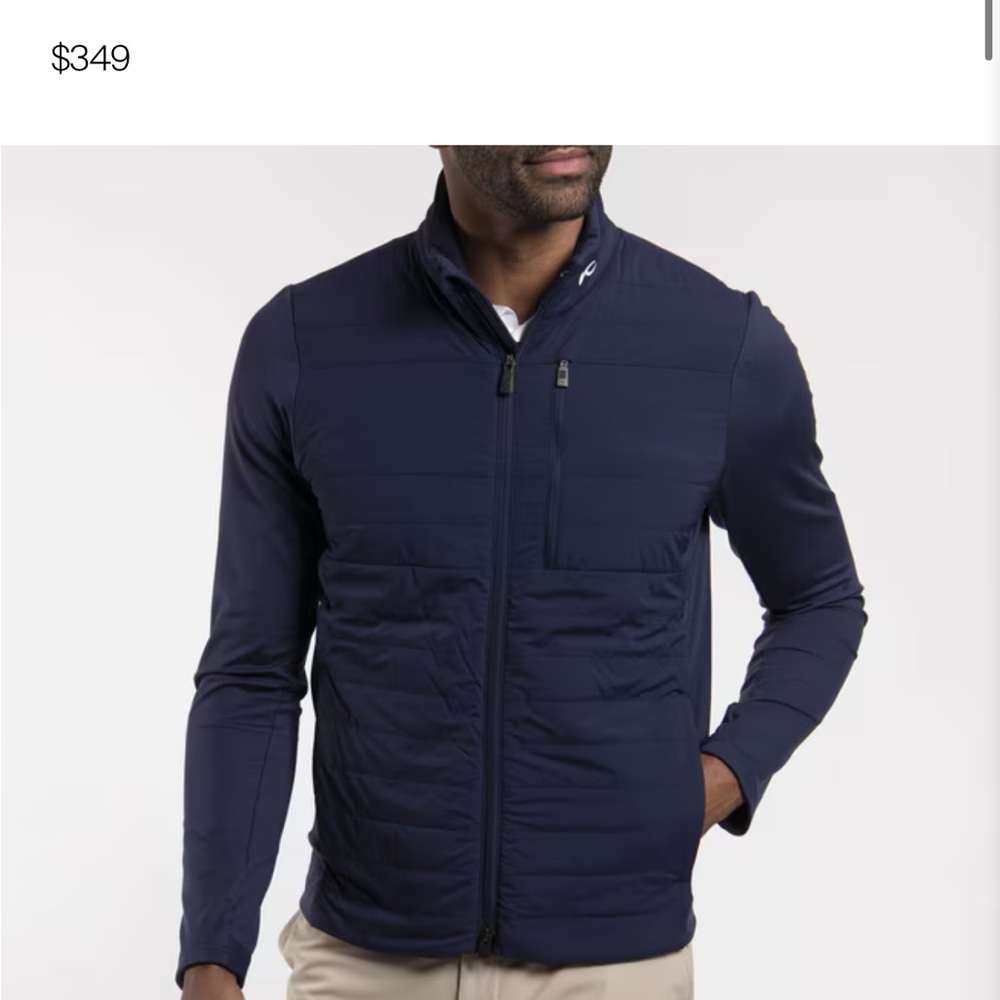 KJUS Navy Reach Golf Jacket Men’s Medium